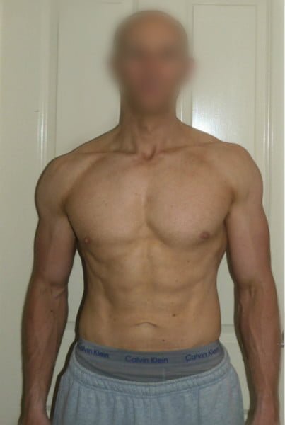 Dan male body transformation after photo Roar Fitness London
