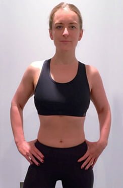 Kate after photo female transformation at Roar Fitness
