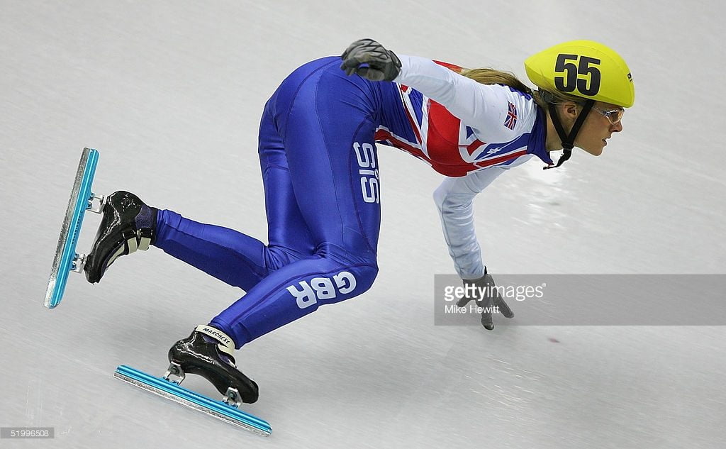 sarah sports performance Sarah Lindsay speed skater