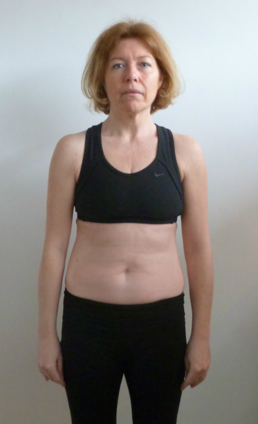 Andrea's body transformation before photo at Roar Fitness