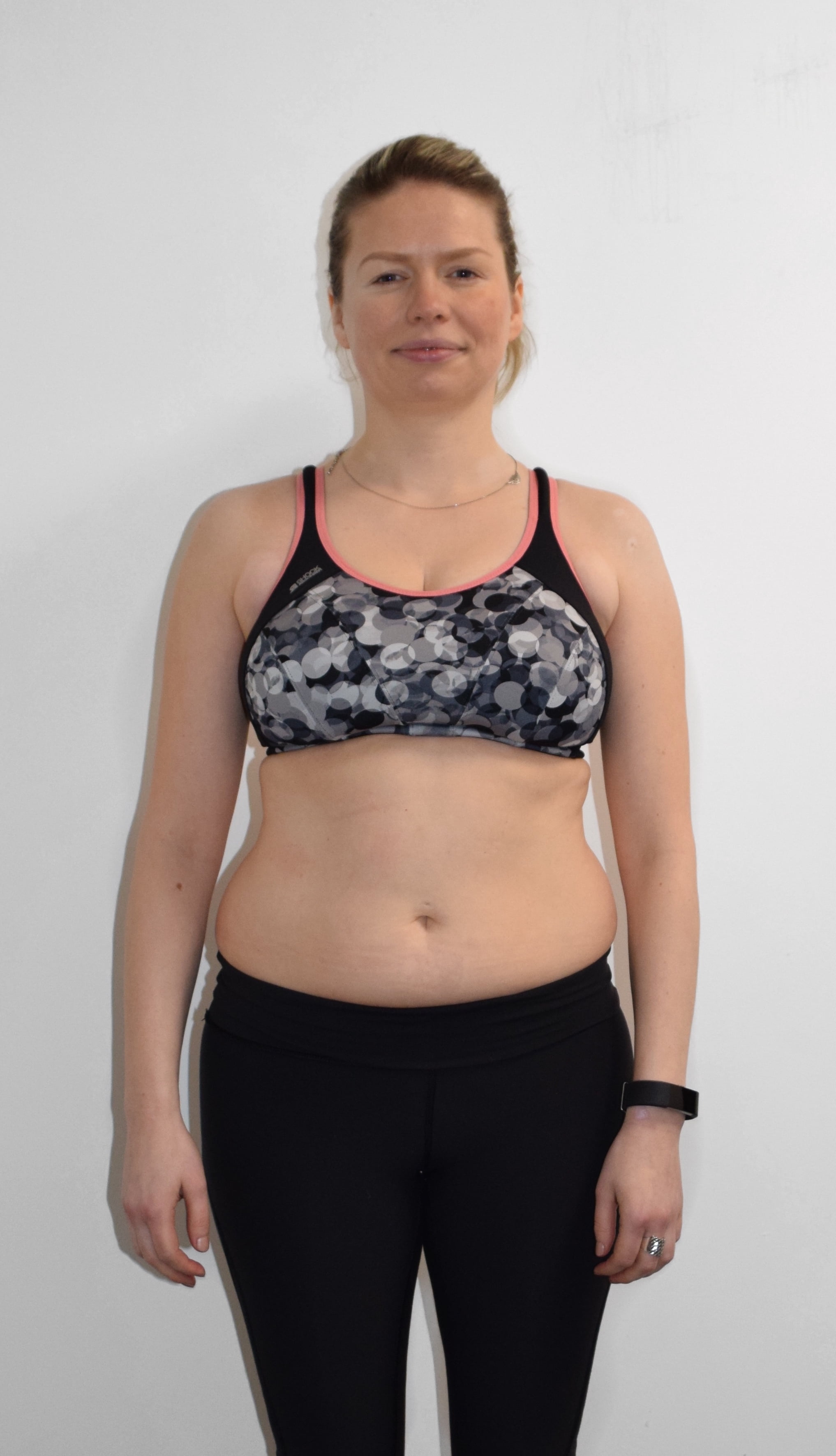 Female body transformation after photo at Roar Fitness