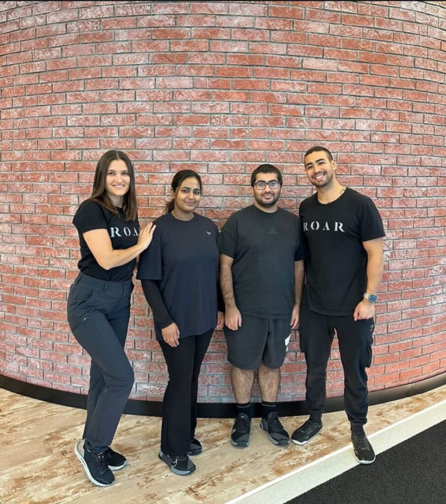 Roar Fitness team at London personal training studio