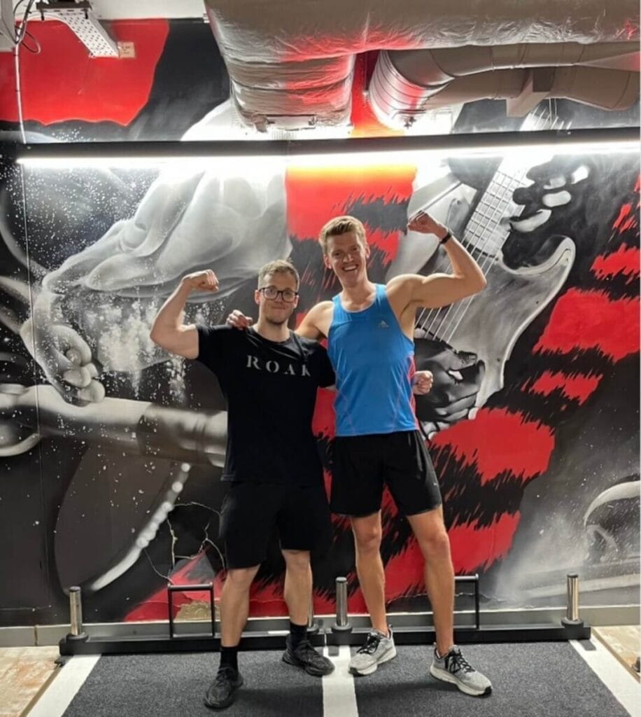 Chris Baber personal training Roar Fitness London