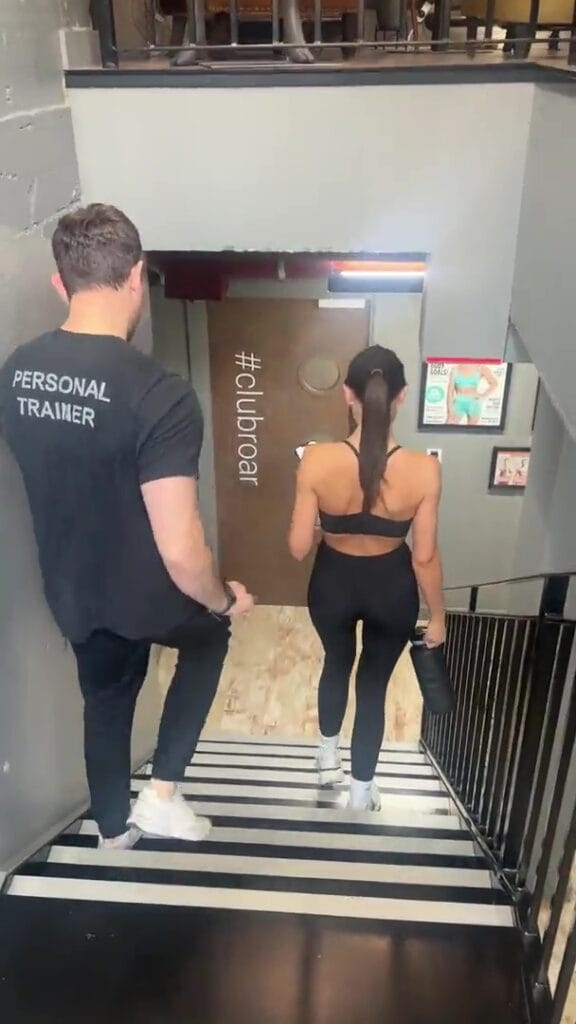 Female body transformation at Roar Fitness Dubai elite training studio